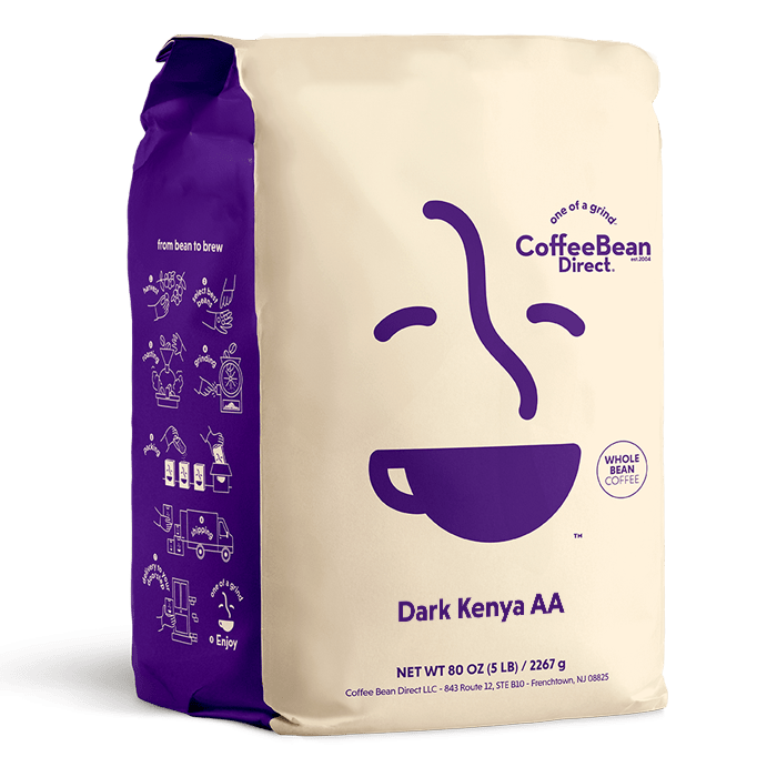 Coffee Bean Direct Dark Kenya AA 5-lb bag