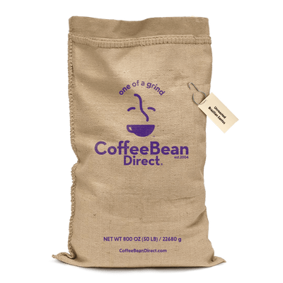 Coffee Bean Direct Unroasted Brazilian Santos 50-lb burlap bag