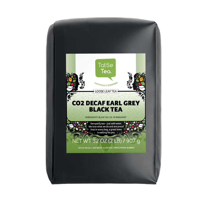 Coffee Bean Direct/Tattle Tea CO2 Decaf Earl Grey Black Tea 2-lb bag