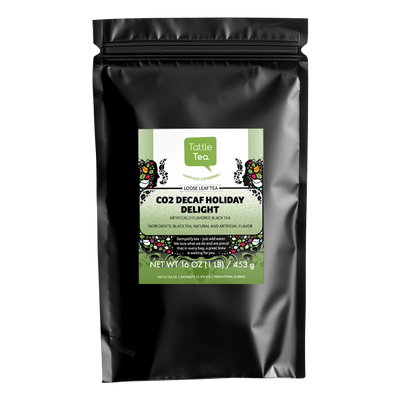 Coffee Bean Direct/Tattle Tea CO2 Decaf Holiday Delight Black Tea 1lb bag