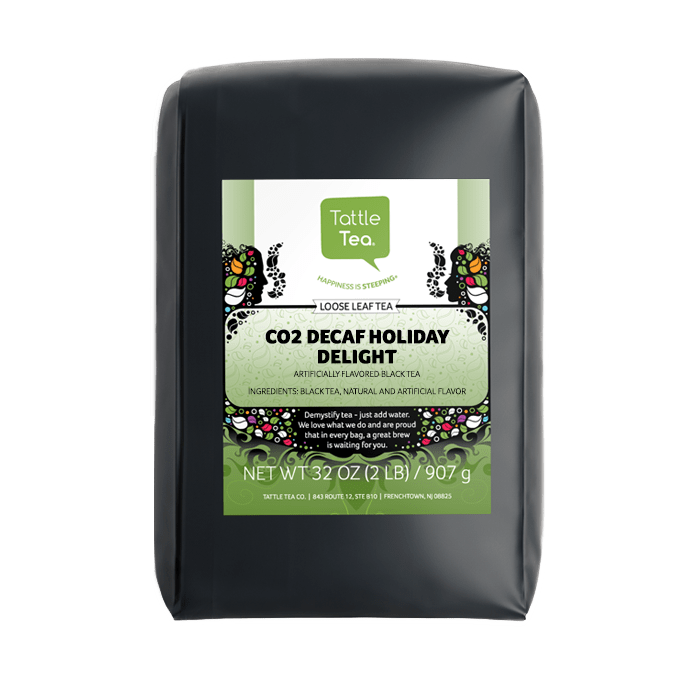 Coffee Bean Direct/Tattle Tea CO2 Decaf Holiday Delight Black Tea 2lb bag