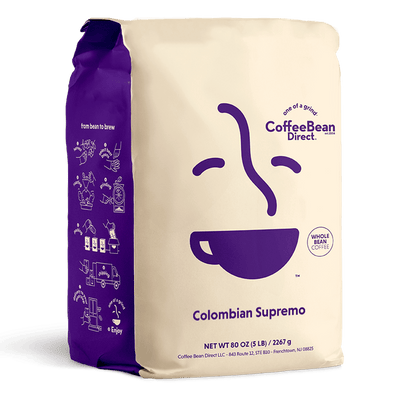Coffee Bean Direct Colombian Supremo 5-lb bag