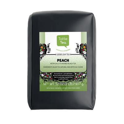 Coffee Bean Direct/Tattle Tea Peach flavored black tea 2-lb bag