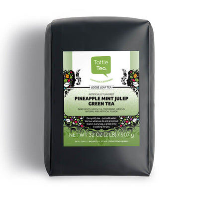 Coffee Bean Direct/Tattle Tea Pineapple Mint Julep flavored green tea 2-lb bag