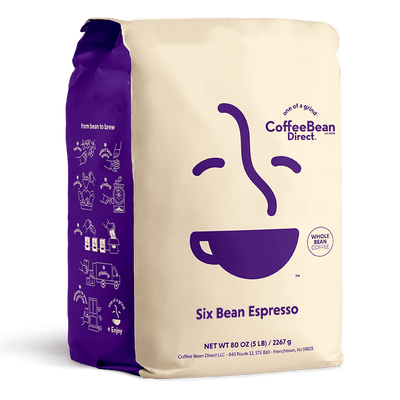 Coffee Bean Direct Six Bean Espresso 5-lb bag