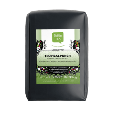 Coffee Bean Direct/Tattle Tea Tropical Punch flavored green tea 2-lb bag