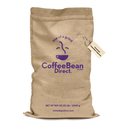 Coffee Bean Direct Unroasted CO2 Decaf Colombian Supremo 50lb burlap