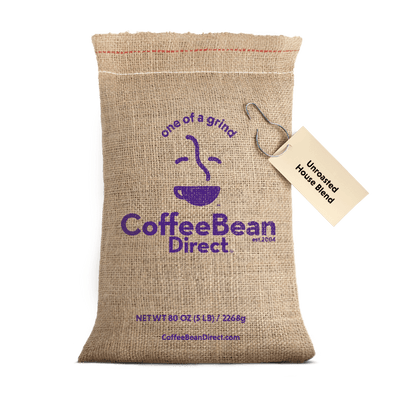 Coffee Bean Direct Unroasted House Blend 5-lb burlap bag