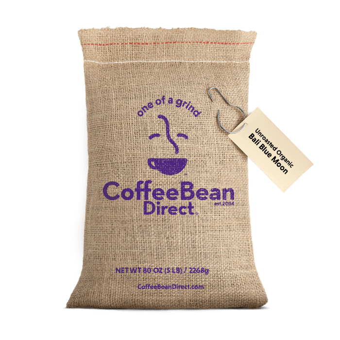 Unroasted Organic Bali Blue Moon