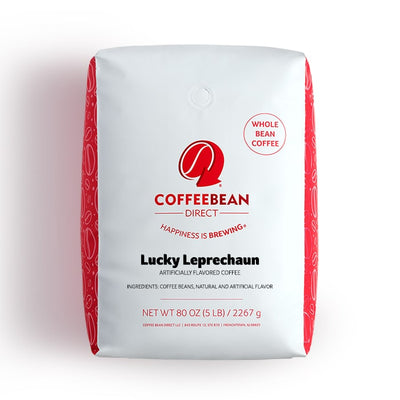 Coffee Bean Direct - Lucky Leprechaun flavored coffee 5-lb bag