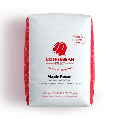 Coffee Bean Direct Maple Pecan flavored coffee 5-lb bag