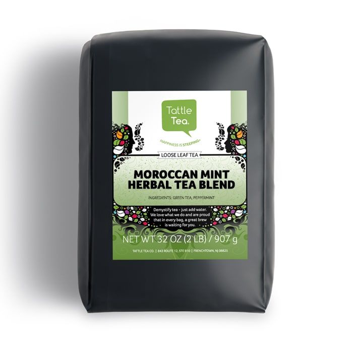 Coffee Bean Direct/Tattle Tea Moroccan Mint Herbal Tea Blend 2-lb bag
