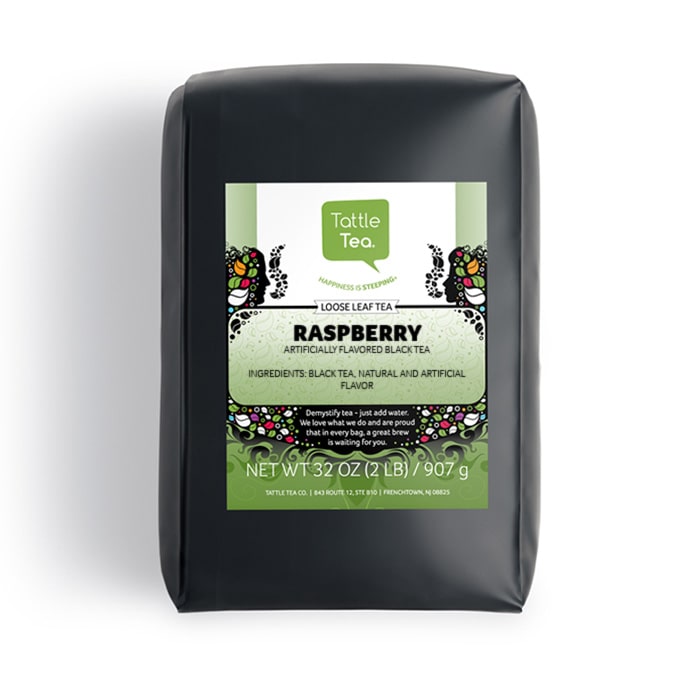 Coffee Bean Direct/Tattle Tea Raspberry Flavored Black Tea 2-lb bag